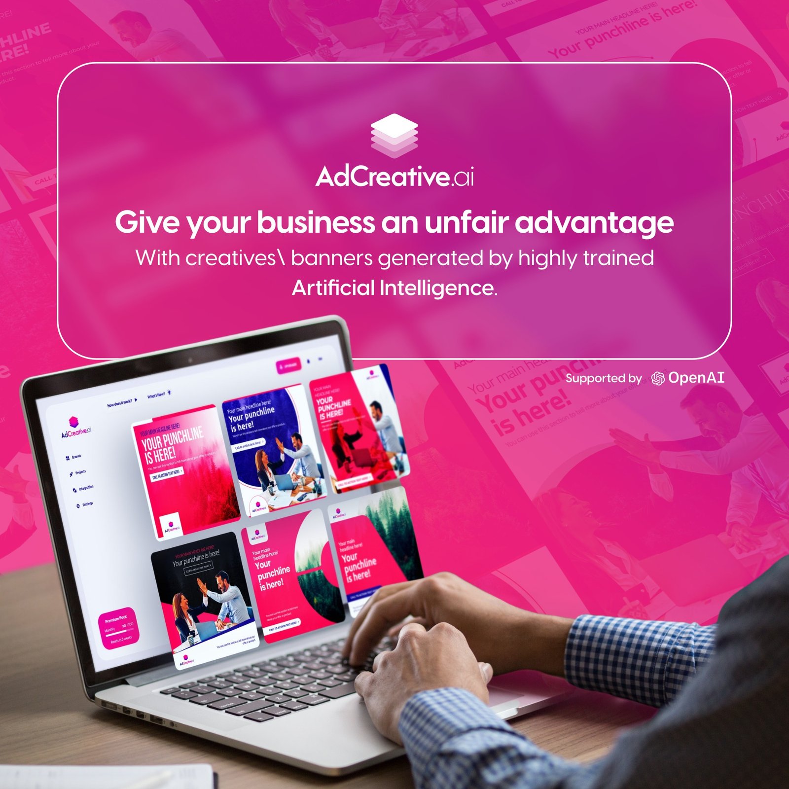 AdCreative.ai — Give your business an unfair advantage