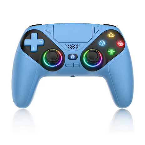 Bonadget wireless PS5 controller with Hall-Effect joysticks and RGB lighting