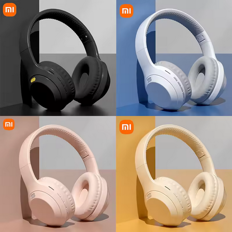 Xiaomi 5W Wireless over-ear Bluetooth 5.3 headphones with 40mm drivers and foldable design