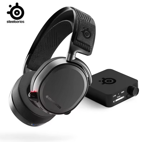 SteelSeries Arctis Pro Wireless dual-battery high-fidelity gaming headset with 2.4G lossless and Bluetooth connectivity