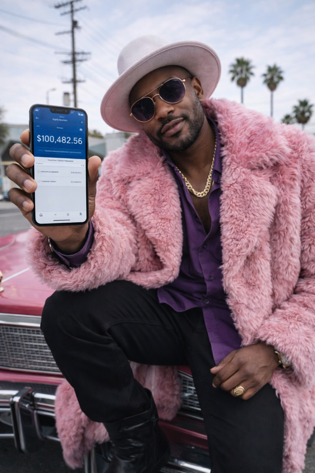 High-style creator image made with an AI photo and video generator for creators