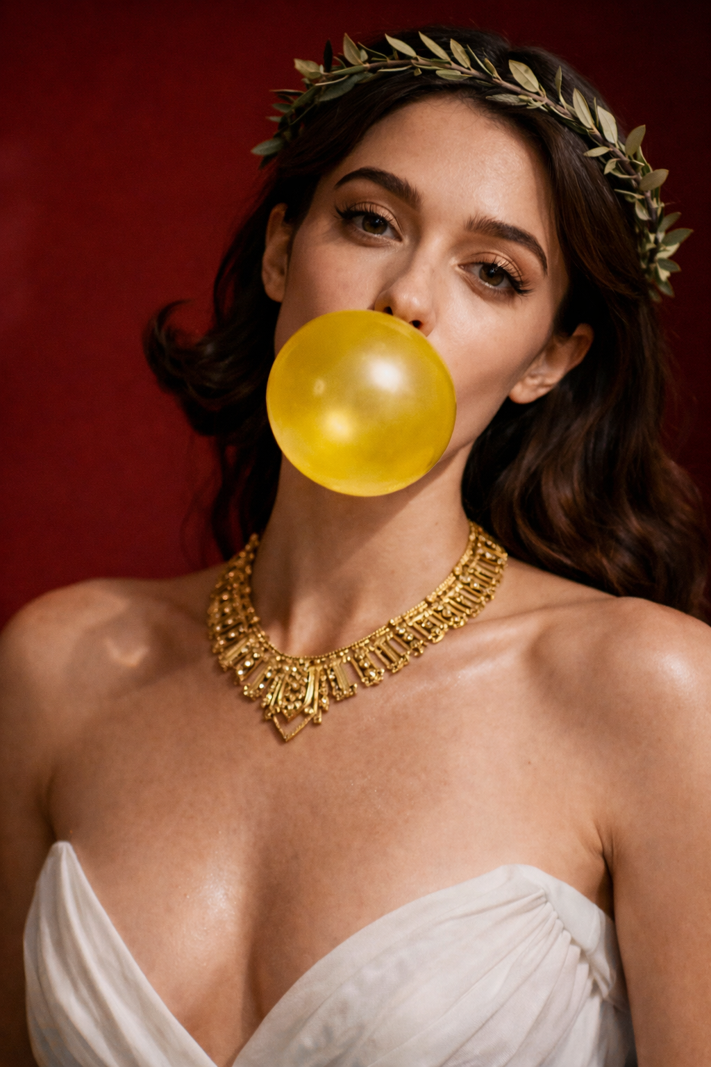 Ultra-realistic portrait created with an AI photo and video generator for creators